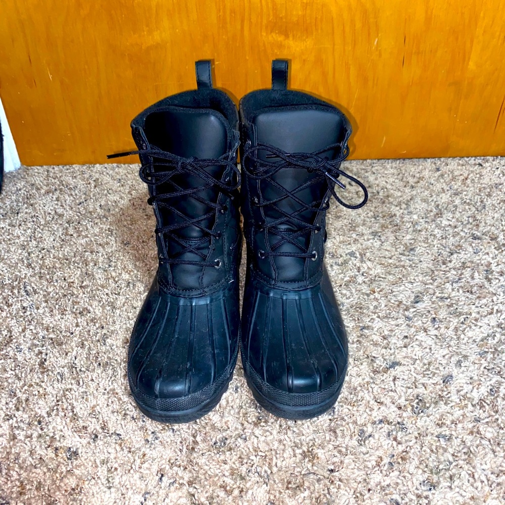 Sperry top-sider gosling duck boot in black